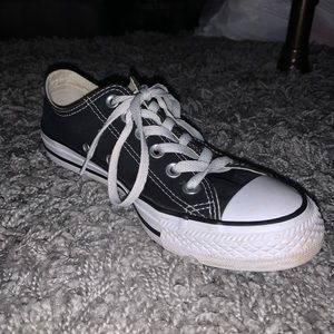 Black Low Top Converse
